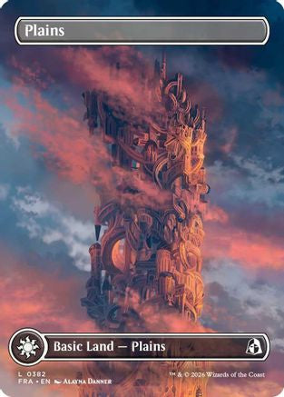 Plains (Borderless) (0382) [Reality Fracture] Foil