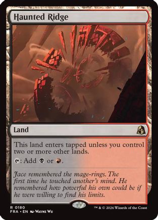 Haunted Ridge [Reality Fracture] Foil