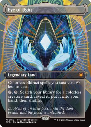 Eye of Ugin (Borderless) [Special Guests] Foil