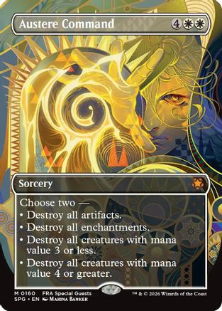 Austere Command (Borderless) [Special Guests] Foil