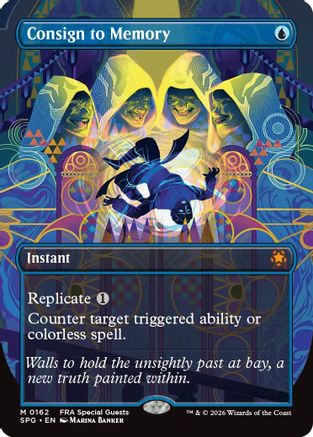 Consign to Memory (Borderless) [Special Guests] Foil
