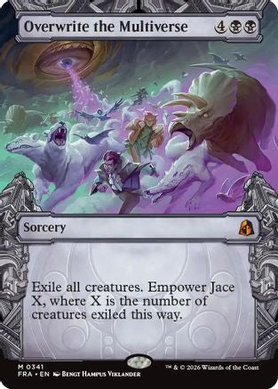 Overwrite the Multiverse (Showcase) [Reality Fracture] Foil