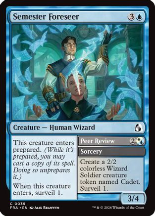Semester Foreseer [Reality Fracture] Foil