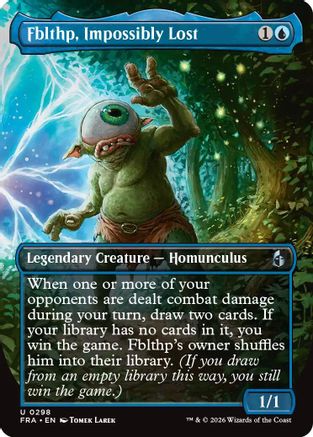 Fblthp, Impossibly Lost (Borderless) [Reality Fracture] Foil