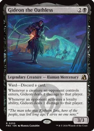 Gideon the Oathless [Reality Fracture]