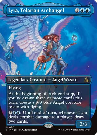 Lyra, Tolarian Archangel (Borderless) [Reality Fracture]