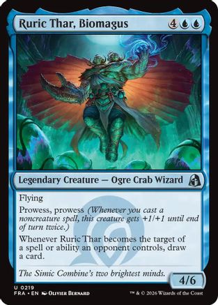 Ruric Thar, Biomagus [Reality Fracture] Foil
