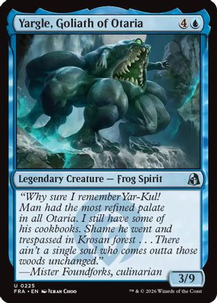 Yargle, Goliath of Otaria [Reality Fracture]
