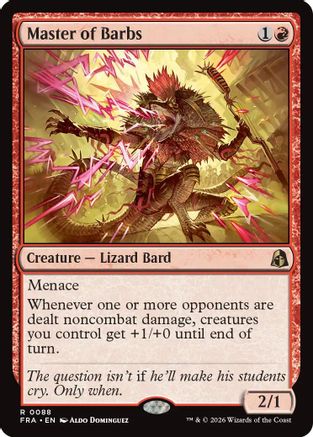 Master of Barbs [Reality Fracture] Foil