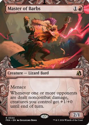 Master of Barbs (Showcase) [Reality Fracture] Foil