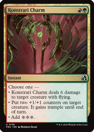 Konstrari Charm [Reality Fracture] Foil