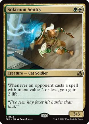 Solarium Sentry [Reality Fracture] Foil