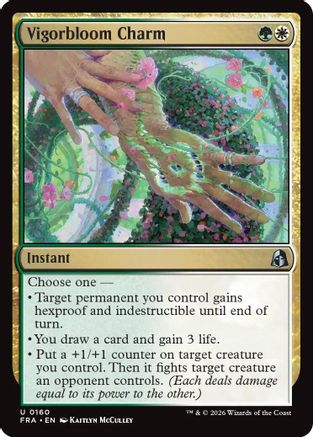 Vigorbloom Charm [Reality Fracture] Foil