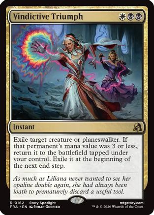 Vindictive Triumph [Reality Fracture] Foil