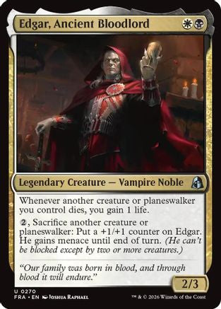 Edgar, Ancient Bloodlord [Reality Fracture]