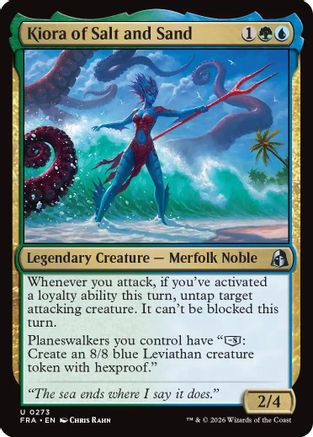 Kiora of Salt and Sand [Reality Fracture] Foil