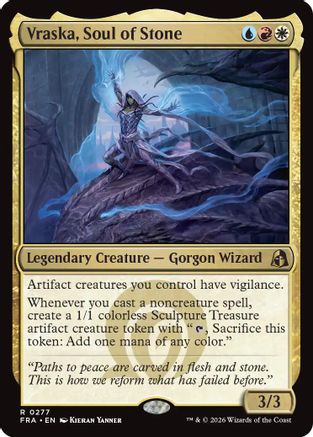 Vraska, Soul of Stone [Reality Fracture] Foil