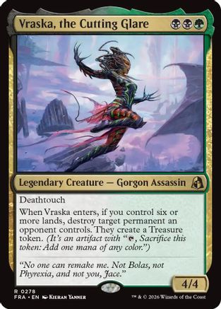 Vraska, the Cutting Glare [Reality Fracture]