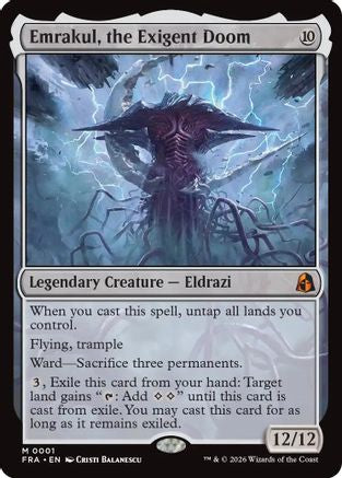 Emrakul, the Exigent Doom [Reality Fracture]