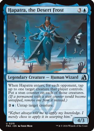 Hapatra, the Desert Frost [Reality Fracture] Foil