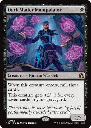 Dark Matter Manipulator [Reality Fracture] Foil