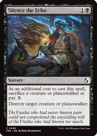 Silence the Echo [Reality Fracture] Foil