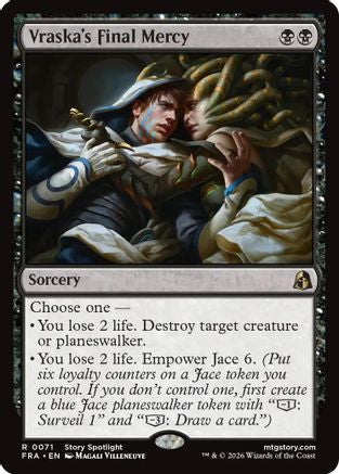 Vraska's Final Mercy [Reality Fracture] Foil