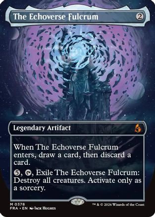 The Echoverse Fulcrum (Borderless) [Reality Fracture] Foil