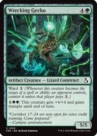 Wrecking Gecko [Reality Fracture] Foil