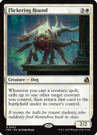 Flickering Hound [Reality Fracture] Foil