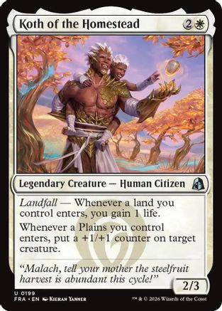 Koth of the Homestead [Reality Fracture] Foil