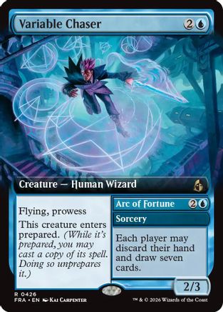 Variable Chaser (Extended Art) [Reality Fracture] Foil