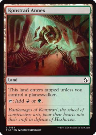 Konstrari Annex [Reality Fracture] Foil