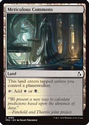 Meticulous Commons [Reality Fracture] Foil