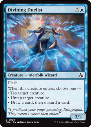 Divining Duelist [Reality Fracture] Foil
