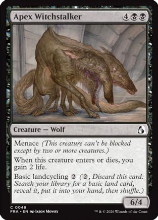 Apex Witchstalker [Reality Fracture] Foil