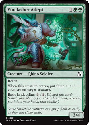 Vinelasher Adept [Reality Fracture] Foil