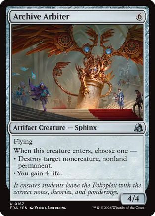 Archive Arbiter [Reality Fracture]