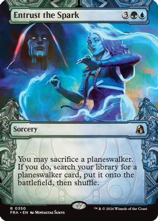Entrust the Spark (Showcase) [Reality Fracture] Foil