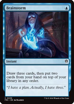 Brainstorm [Commander: Reality Fracture]
