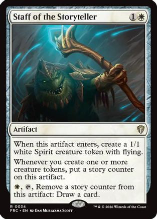 Staff of the Storyteller [Commander: Reality Fracture]