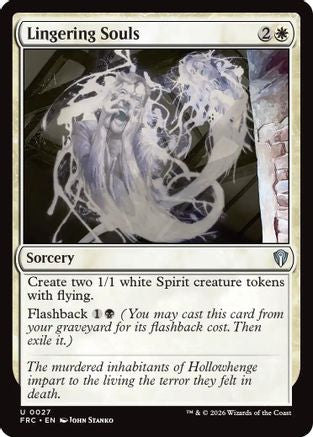 Lingering Souls [Commander: Reality Fracture]