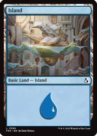 Island (0284) [Reality Fracture] Foil