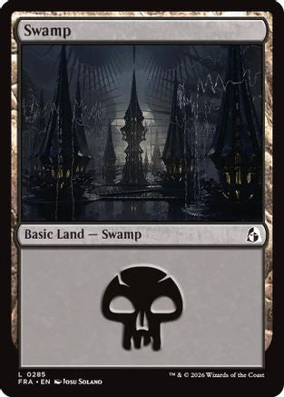 Swamp (0285) [Reality Fracture] Foil