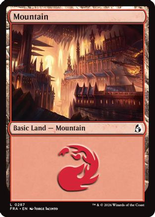 Mountain (0287) [Reality Fracture] Foil