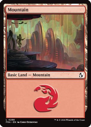 Mountain (0288) [Reality Fracture] Foil