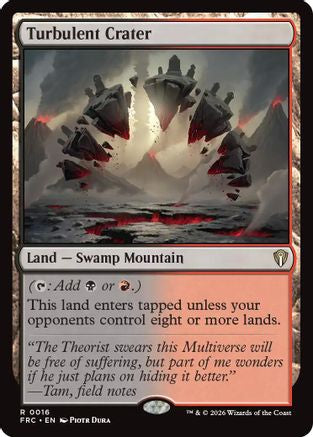 Turbulent Crater [Commander: Reality Fracture]