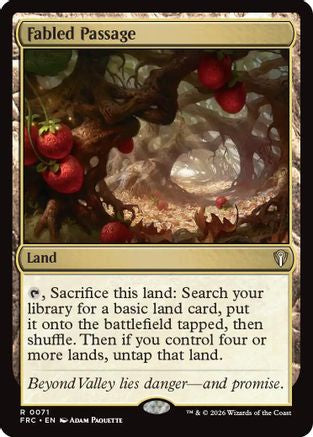 Fabled Passage [Commander: Reality Fracture]