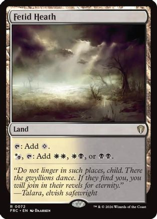 Fetid Heath [Commander: Reality Fracture]