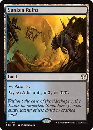 Sunken Ruins [Commander: Reality Fracture]